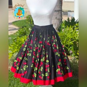 🍒 PUG Pinup Girl Couture Jenny Cherry skirt